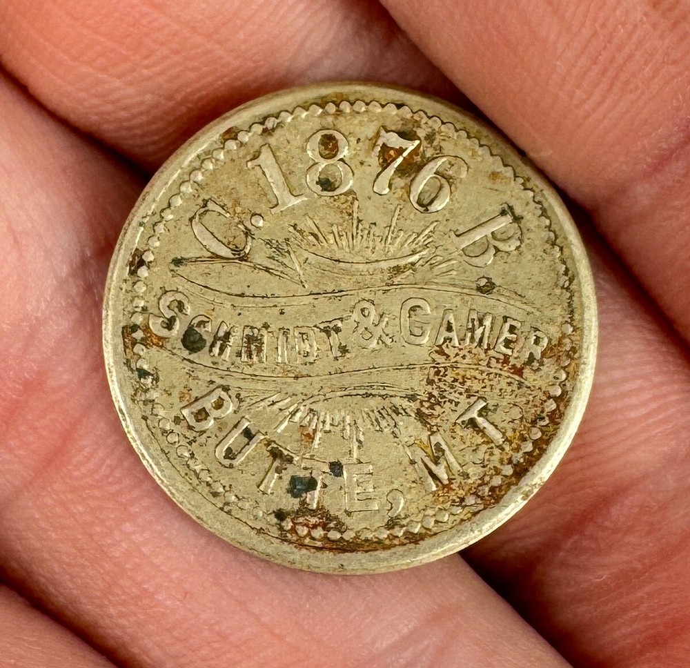 Centennial Brewery Butte Montana Territory Trade Token