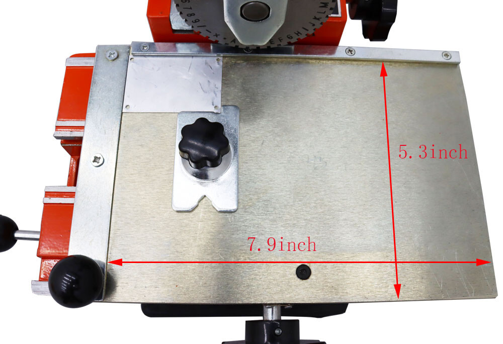 Semi-automatic sheet embosser Stamping Tag Printer Making Machine 4mm Letter