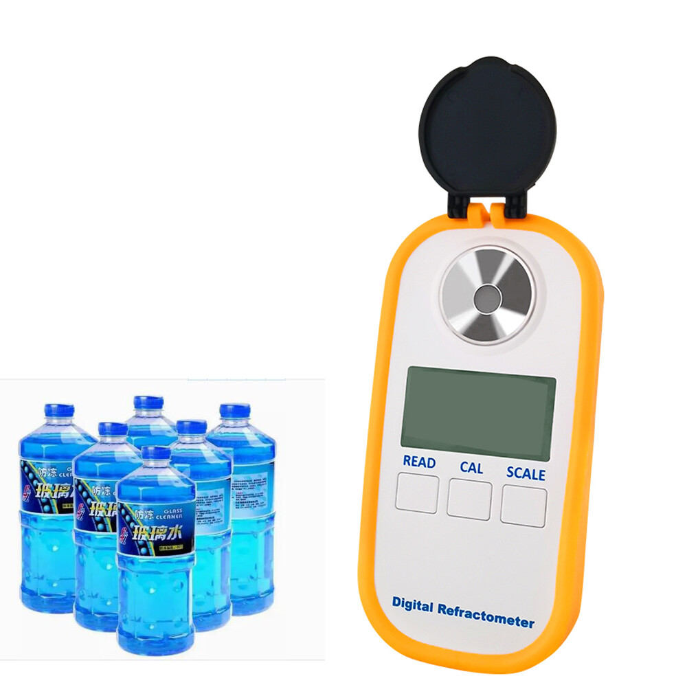 Handheld Coolant Refractometer Freezing Point Refractometer For Ethylene Glycol