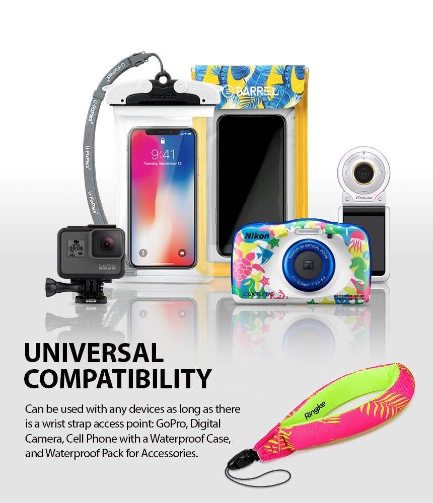 Ringke Floating Strap | Universal Waterproof Foam Float with Design Wrist Strap