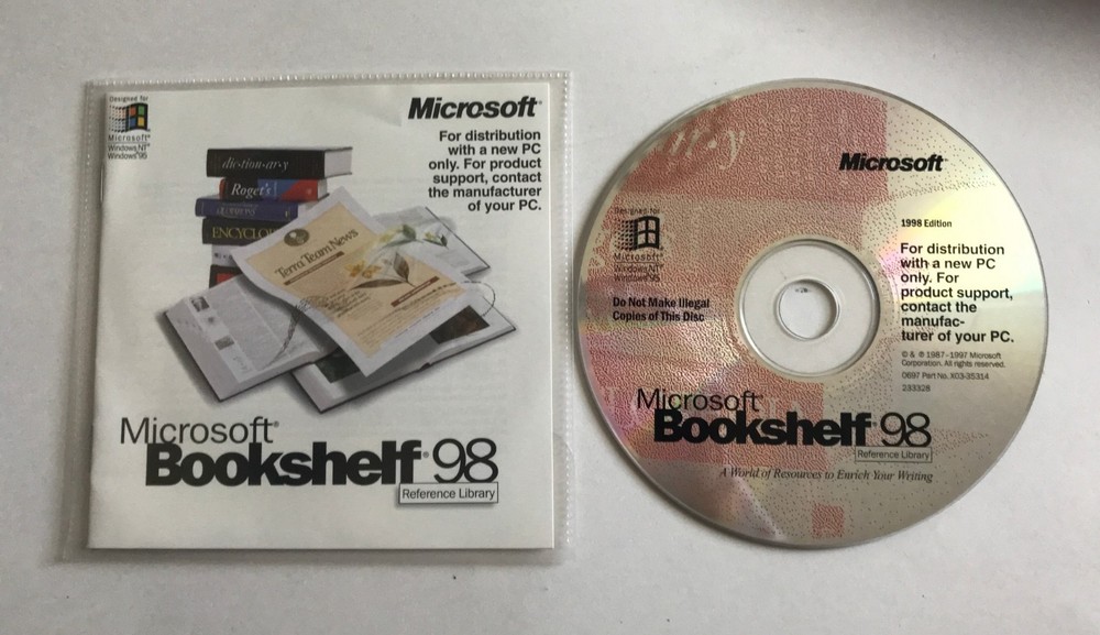 Microsoft Bookshelf 98 (CD ROM)