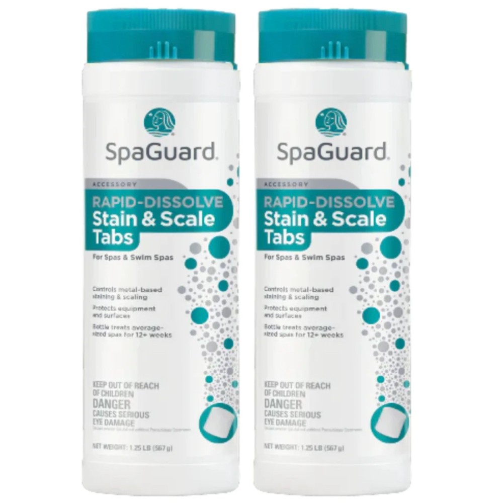 SpaGuard Rapid Dissolve Stain and Scale Tabs (1.25 lb) (2 Pack)