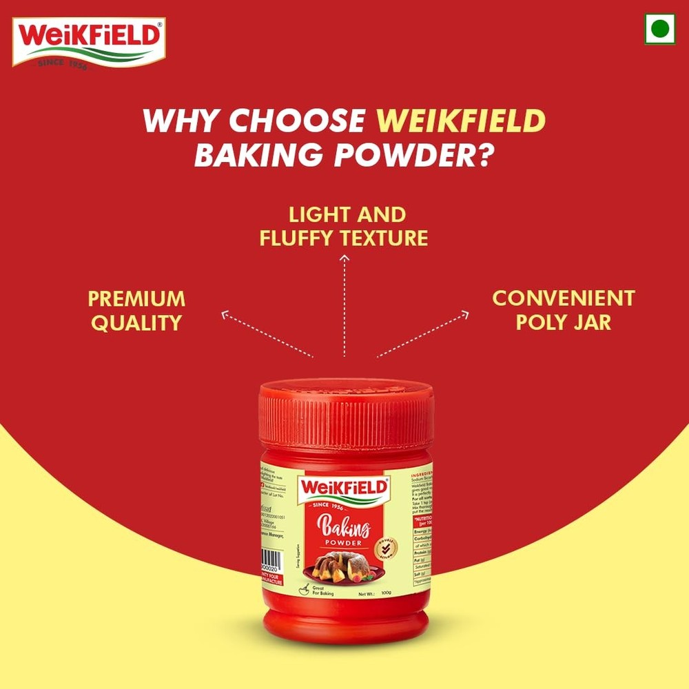 Weikfield Baking Powder, 100g
