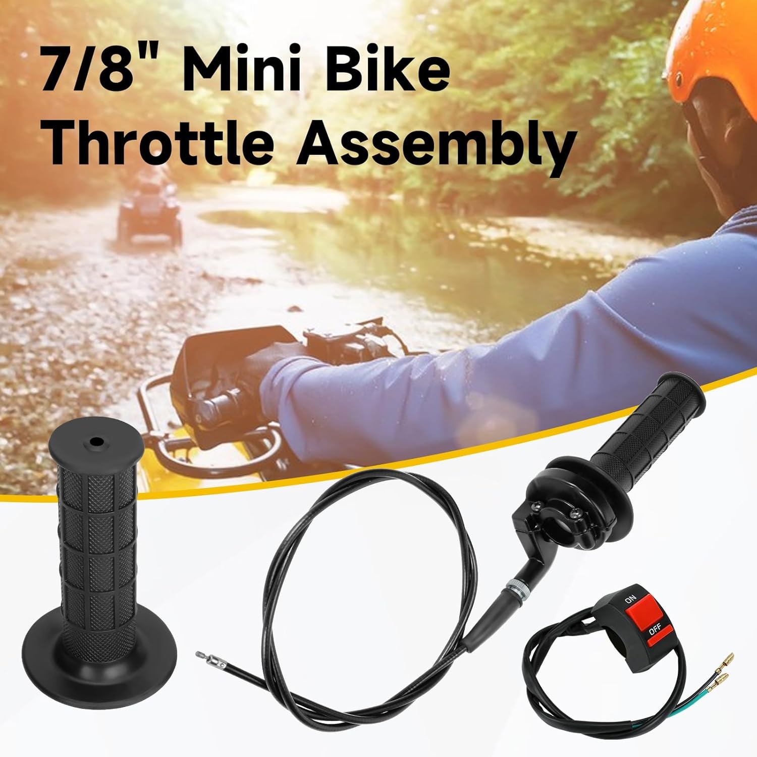 7/8'' Mini Bike Throttle Linkage Assembly Kit For Predator 212cc 196cc CT200U