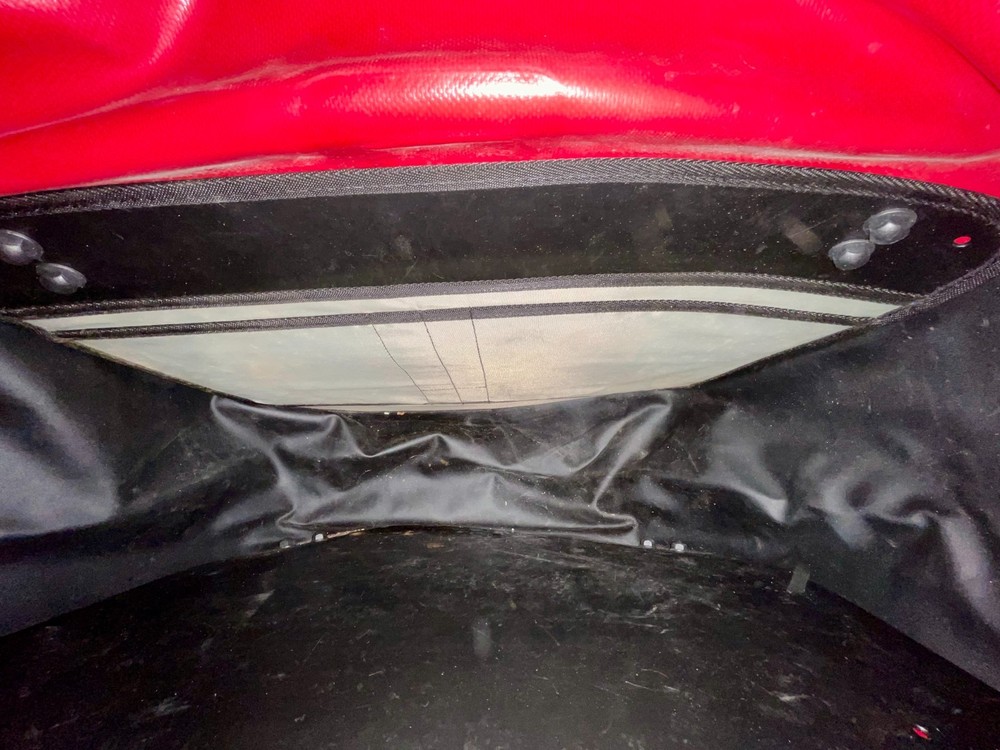 Red Ortlieb X-Press Waterproof Messenger Bag