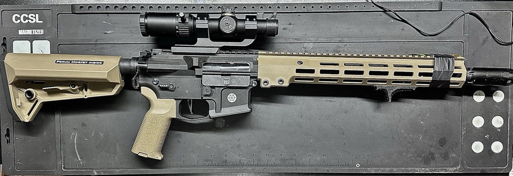 HIGHLY upgraded airsoft DMR lancer tactical aeg