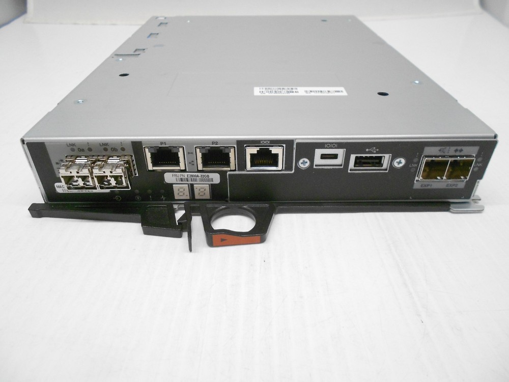 NetApp Controller Module 16gb fc E2800 E2800A-32GB 111-03736 NO RAM / Battery