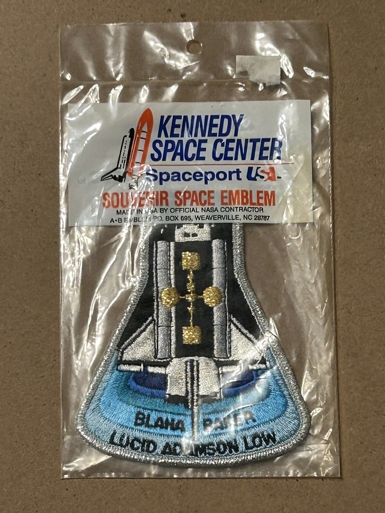 NOS NASA Space Shuttle Atlantis STS-43 Mission Patch TDRS-E