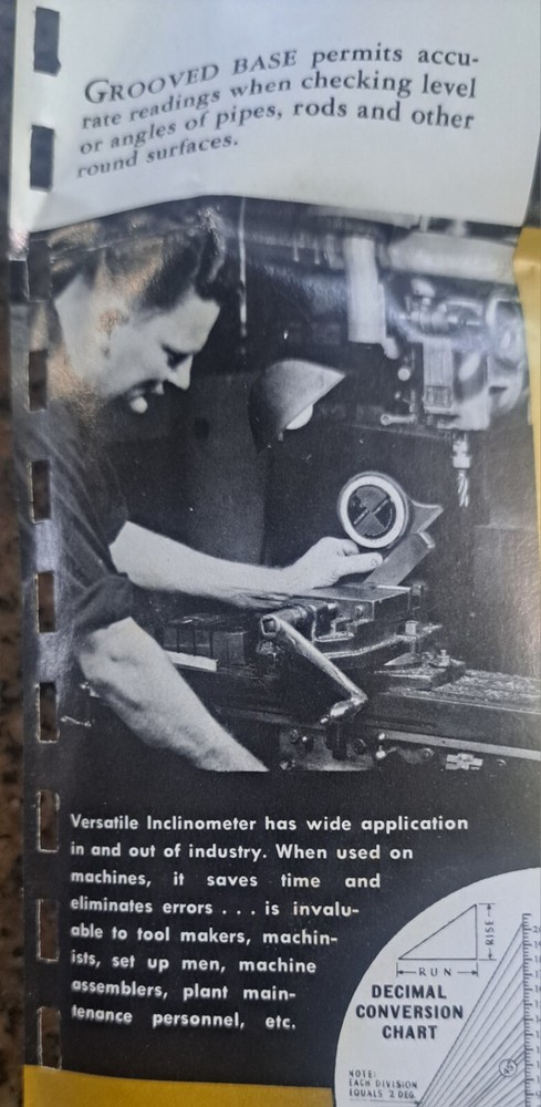 INCLINOMETER vintage protector