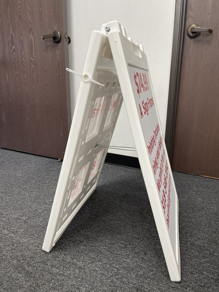 Custom REPLACEMENT SIGN A-Frame Sidewalk Sign replaceable Board 22.5' X 29.5'