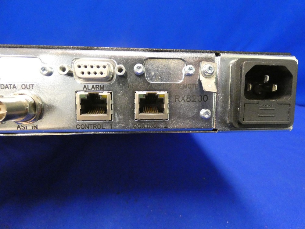 Ericsson RX8200 MPEG2/4 HD/SD Modular Receiver w/ 23 Enabled License Features