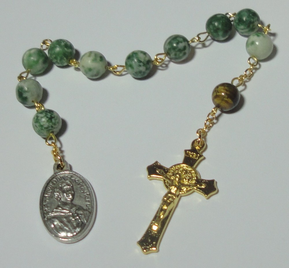 Handmade in the USA St Andrew Dung Lac & Our Lady of La Vang One Decade Rosary