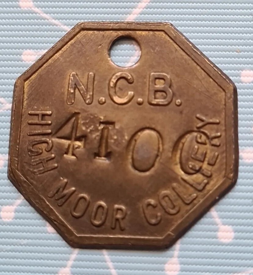 Highmoor 4100 Pit Check Colliery Coal Mine Miners Pit Check