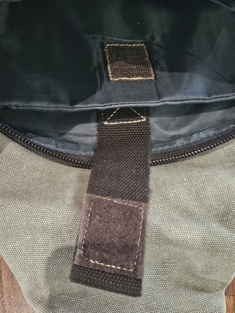 Prairie Schooner Tan Canvas Sling Bag Backpack