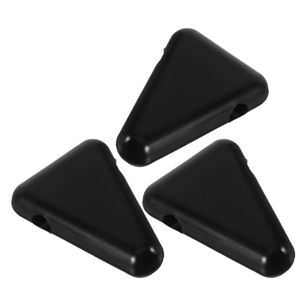 3Pcs Tuning Fork Holder Music Accessories Block Triangle Silicone