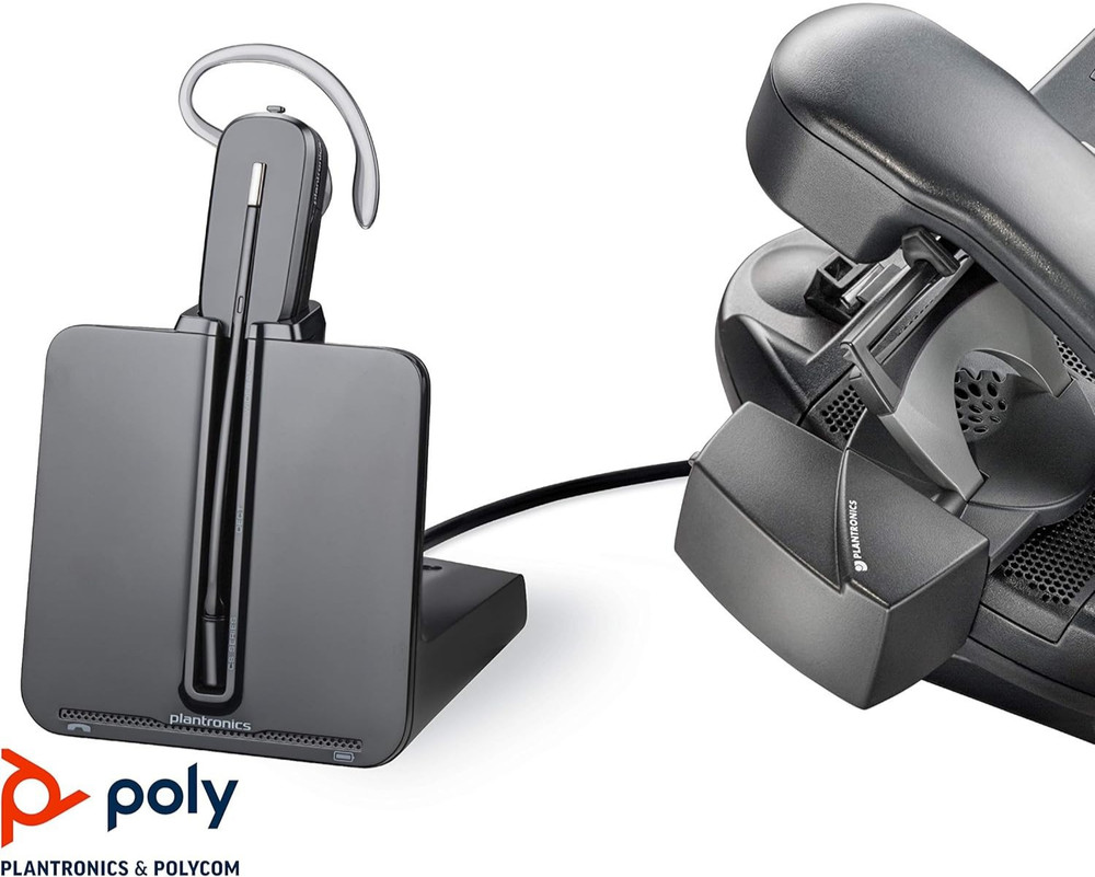 Plantronics CS540 Wireless DECT Single Ear Convertible Headset with Lifter