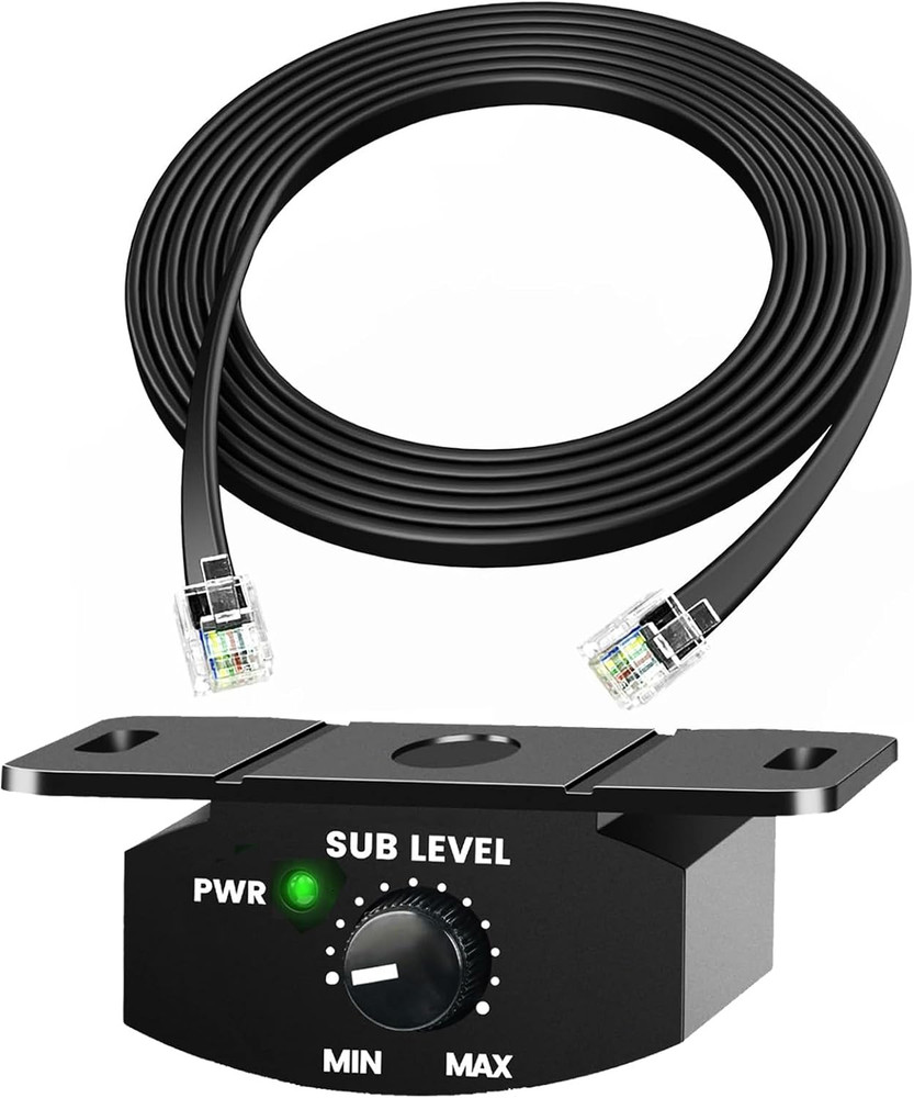 Bass Control Knob Remote Amplifier Replacement Bass Controller Car Audio Adjusta