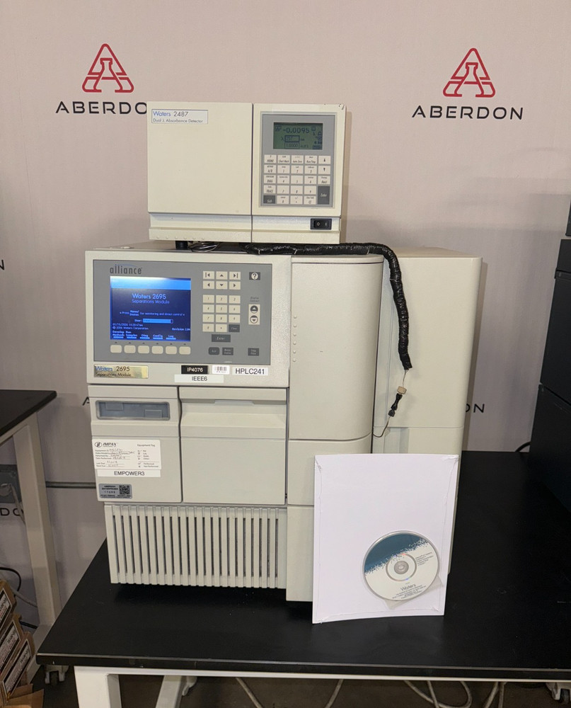 Waters 2695 Separations Module Detector 2487 HPLC System  #17698