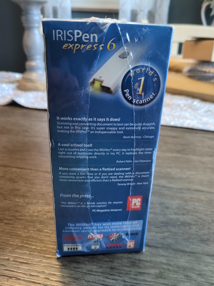 IRIS Pen EXPRESS 6 ELECTRONIC Highlighter Scanner NEW IN BOX