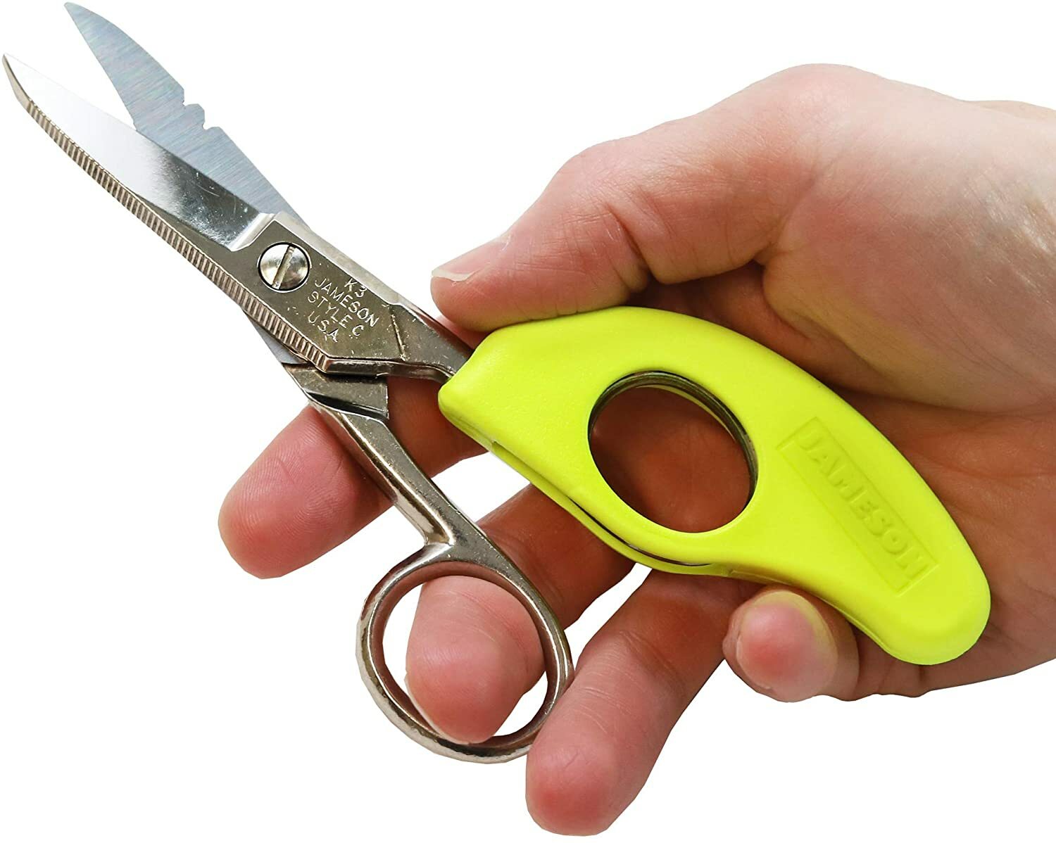 Jameson Electrician Scissors Cutting Stripping Wires Electrical Repair 32-41NS