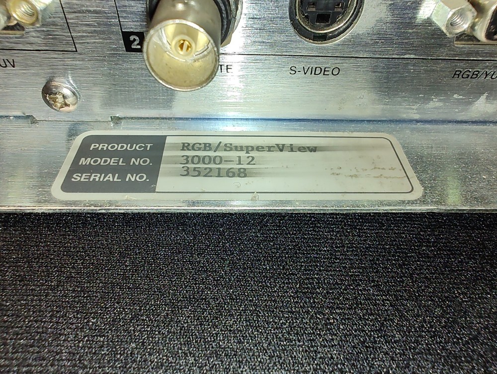 RGB Spectrum SuperView Multi-Input Display Processor 3000-12