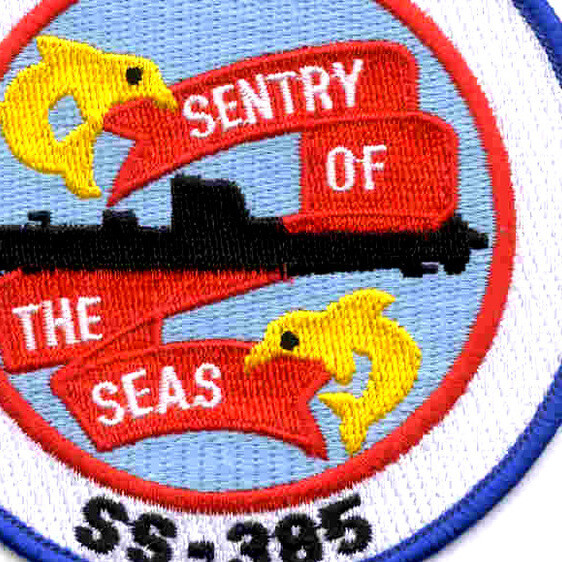 USS Bang SS-385 Version D Patch