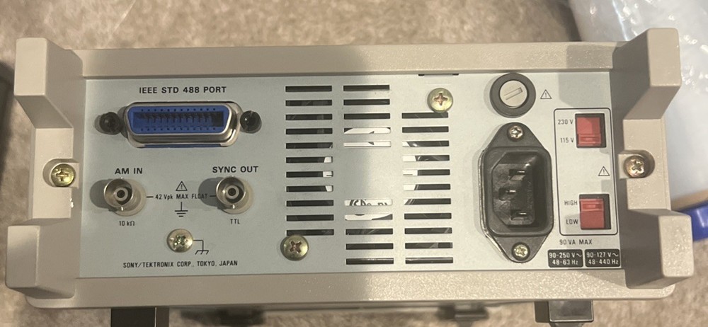 Sony Tektronix AFG310 Arbitrary Function Generator – Tested Working – Lab Grade