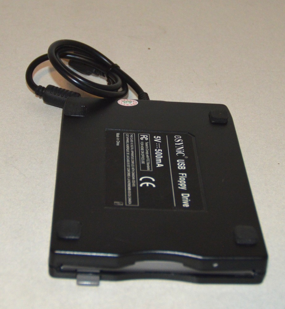 eSYniC 3.5" USB External Floppy Disk Drive