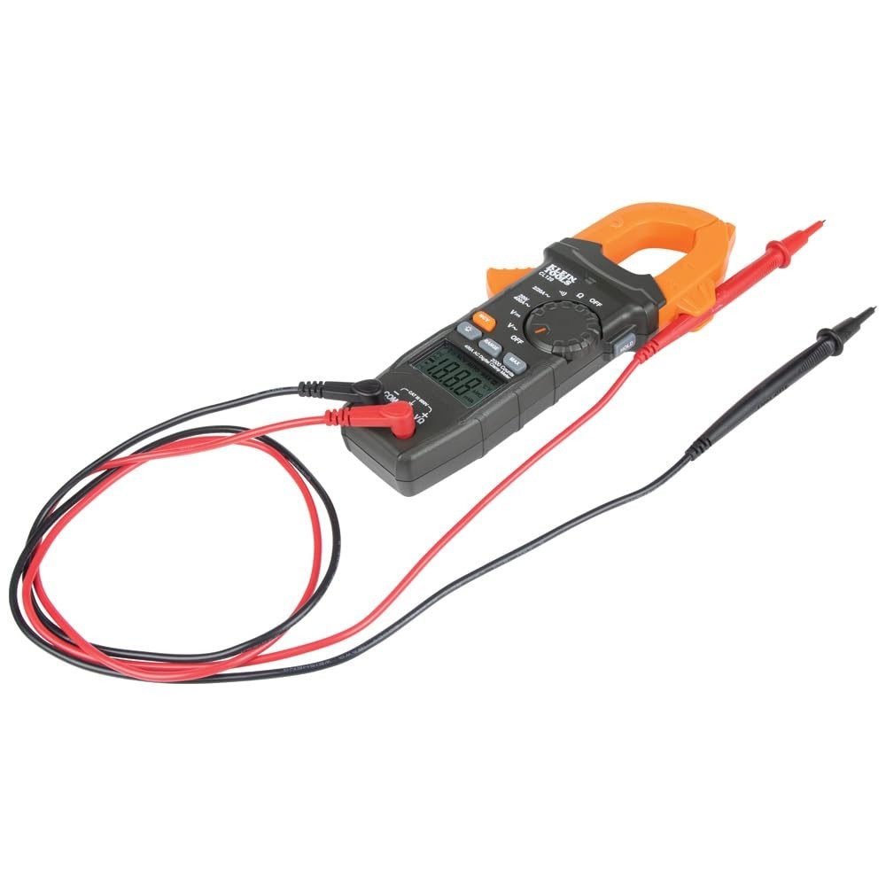 Electrical Voltage Kit Clamp Meter Testers Leads Pouch Batteries