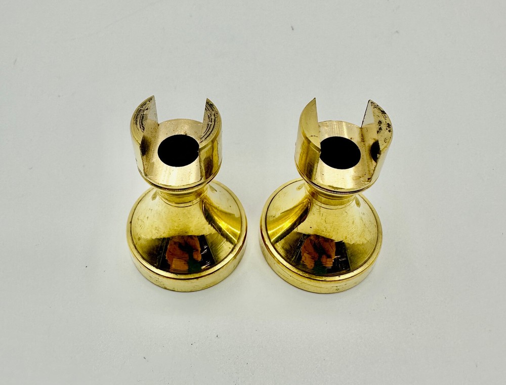 Solid Brass Pedestals 01 Pair for Large Ship/Boat Model