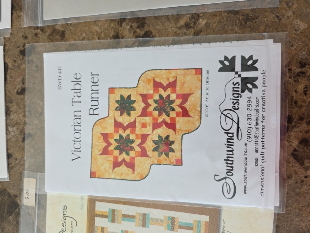 quilt pattern lot 9 See Photos