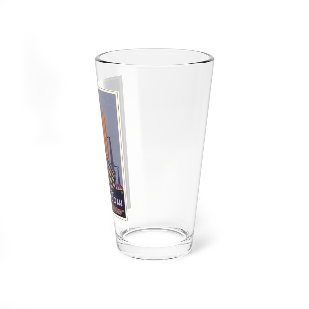 Soviet Era Poster 135 - Pint Glass 16oz
