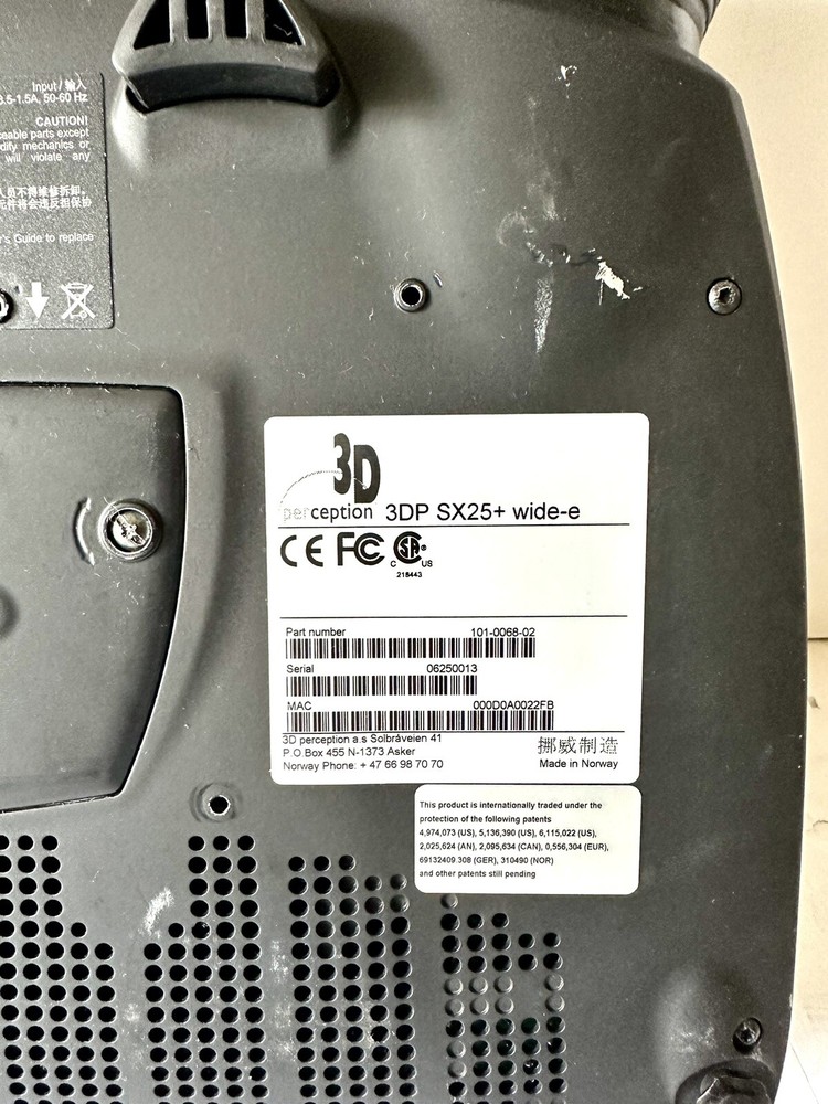 3D Perception 3DP SX25+ Wide-E Compactview Digital High Performance Projector