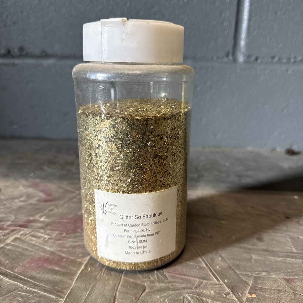 "Gold Rush" Gold Glitter Fine Cut