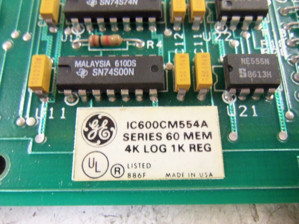 GE FANUC IC600CM554A MEMORY LOGIC MODULE UNMP