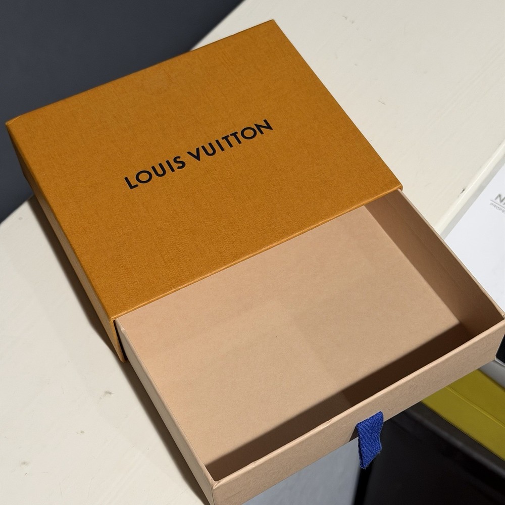 Authentic Louis Vuitton Orange Empty Gift Box 5.75"x5" EUC!