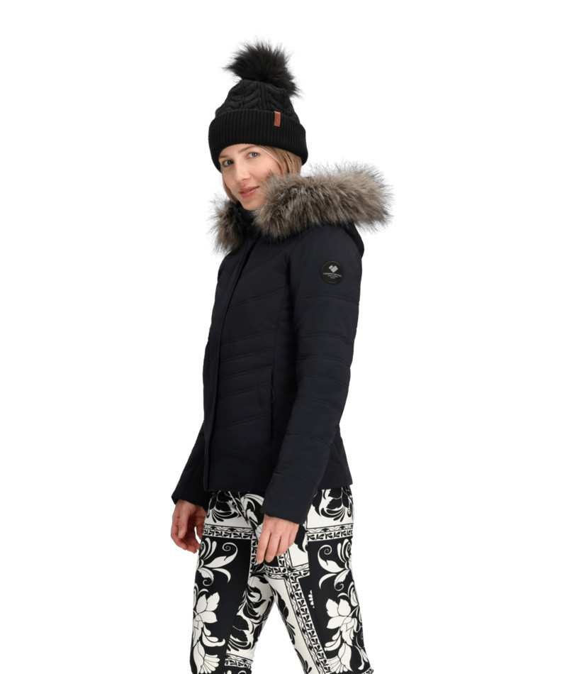 Obermeyer Tuscany Elite Ski Jacket - Women's - 10 / Black