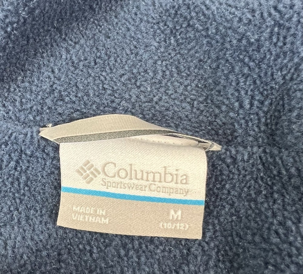 Columbia Boys Ethan Pond Fleece Lined Jacket Size Medium