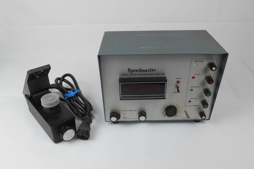 Eseco Speedmaster Reflection Densitometer Model R-75D + Check Plaques