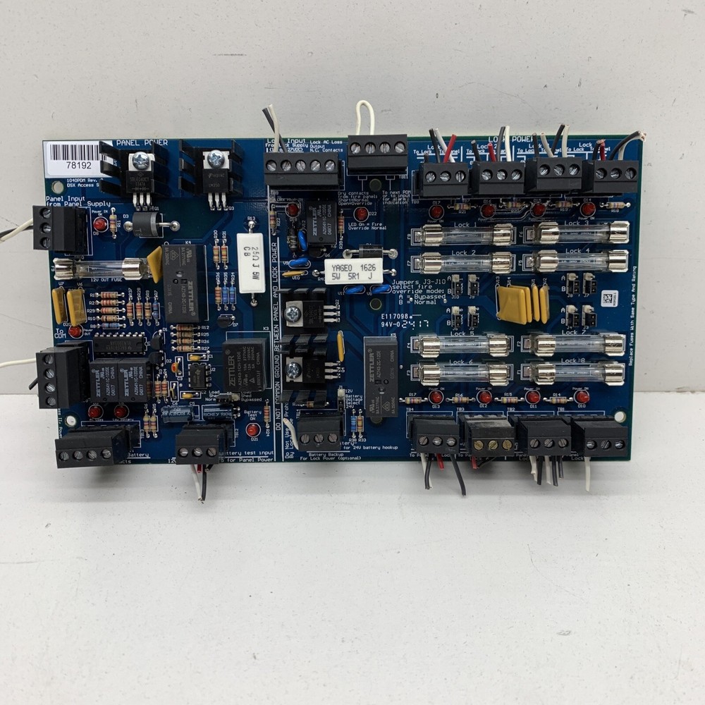 DSX Access Systems DSX-1040PDM Access Control Unit Subassembly 4A 15VDC