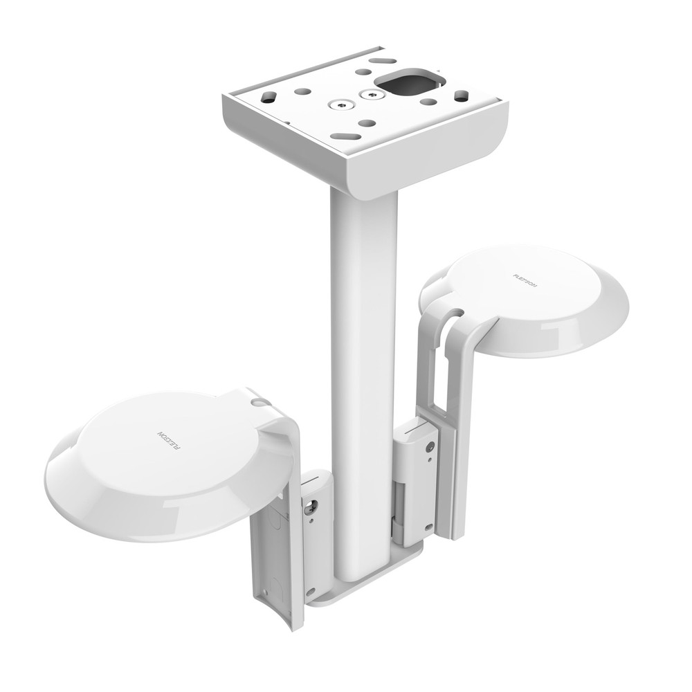 FLEXSON Ceiling Mount for Two Sonos ERA 100 (White, Pair)