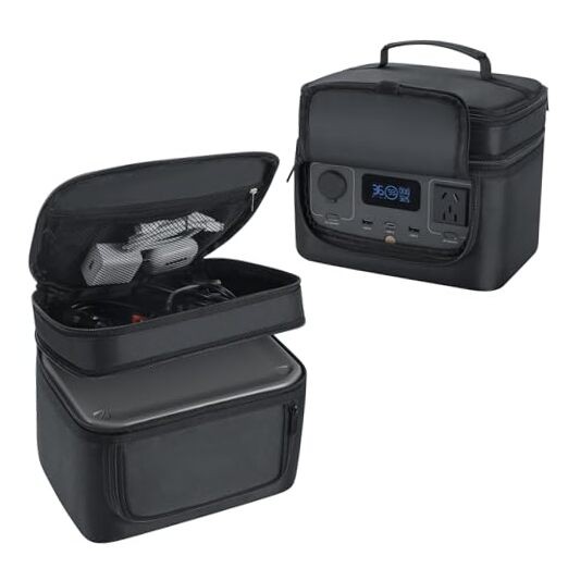 Carrying Case Compatible with ECOFLOW River 2 , Portable For River 2 Black
