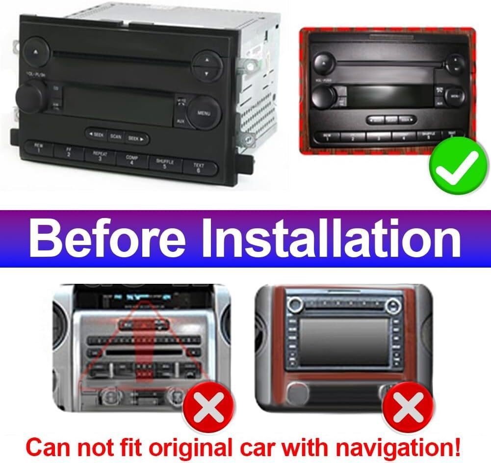 32G Apple Carplay For 2008-2016 Ford F-250 F-350 Super Duty Car Stereo Radio