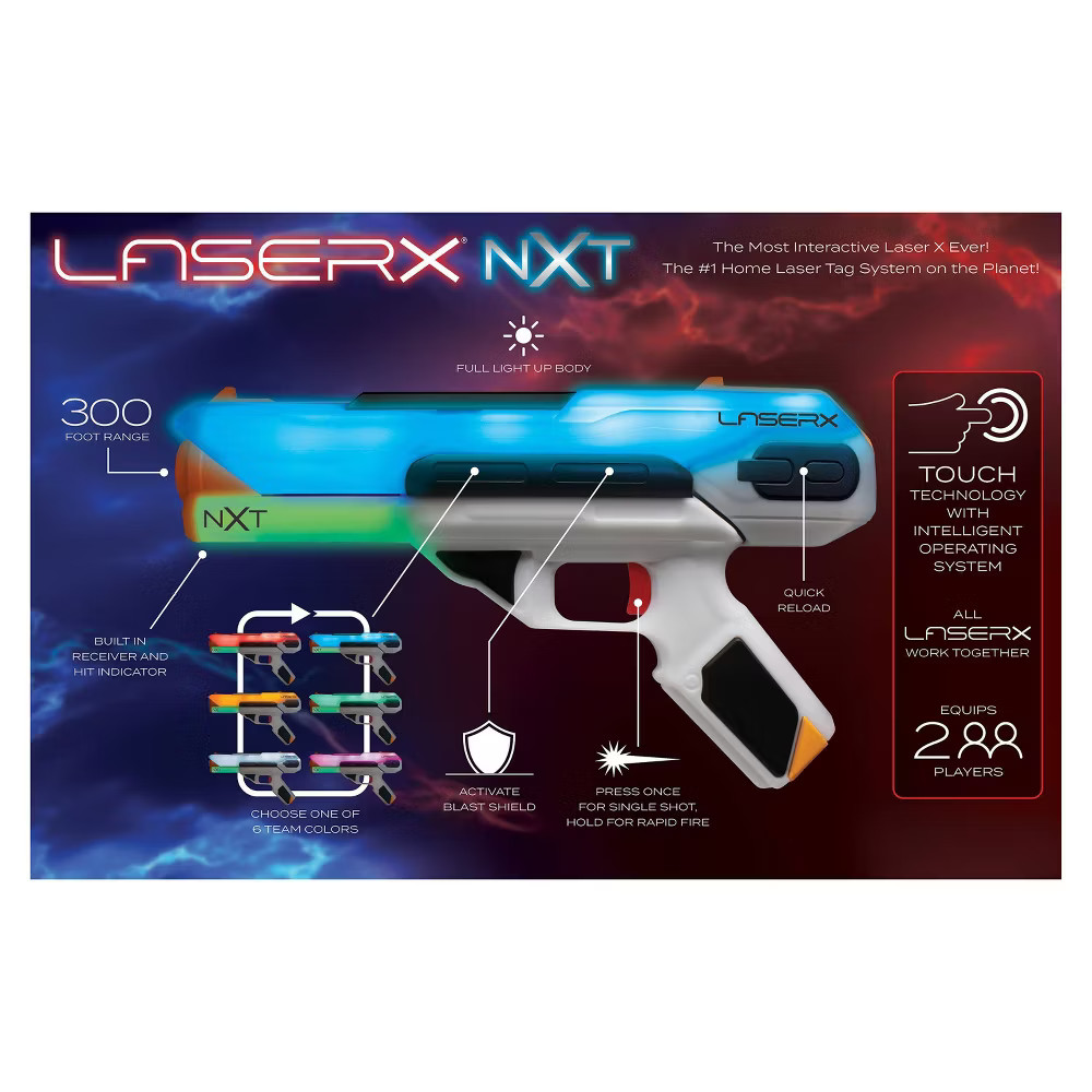Laser X Max 2 Player 300 Range Toy Blaster