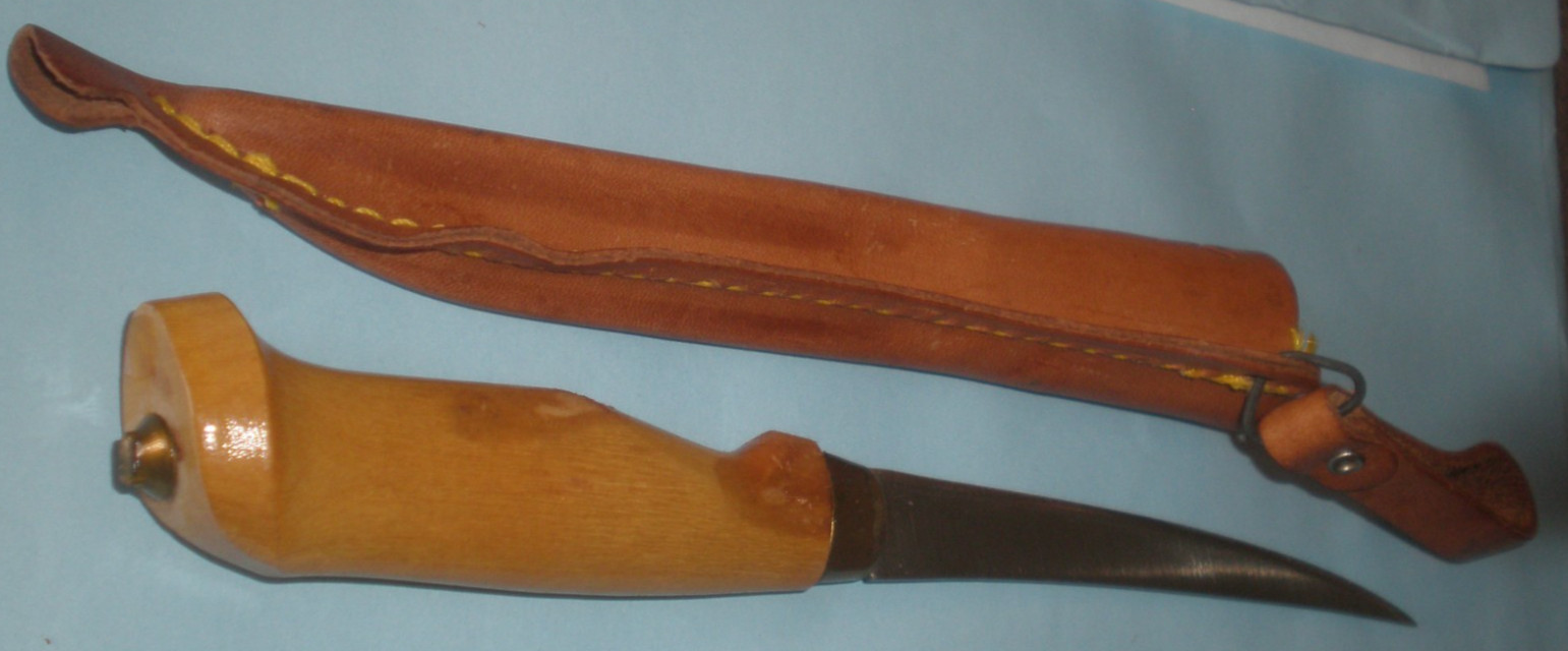 Vintage Rapala - J. Marttiini Sharp Filet Knife Made in Finland and Multi Tool.