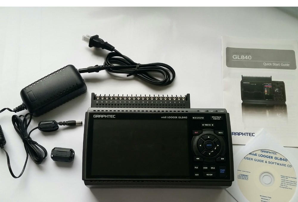 GRAPHTEC GL840 midi Data Logger