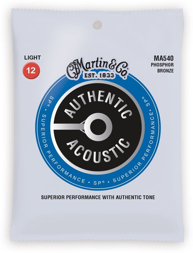 Martin MA540 Authentic Acoustic SP Light Strings 12-54