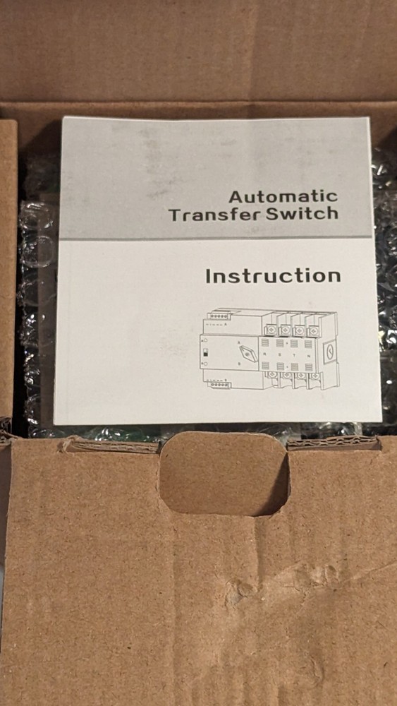 + GAEYAELE W2R -100 Mini ATS 2P Automatic Transfer Switch Electrical Switch A8 +
