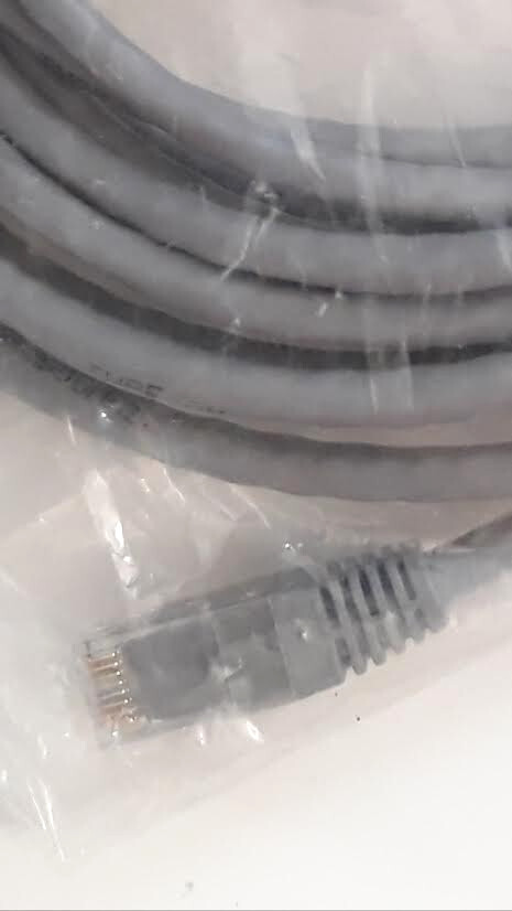 15ft Cat6 Snagless Unshielded (UTP) Ethernet Network Patch Cable Gray 22016 C2G