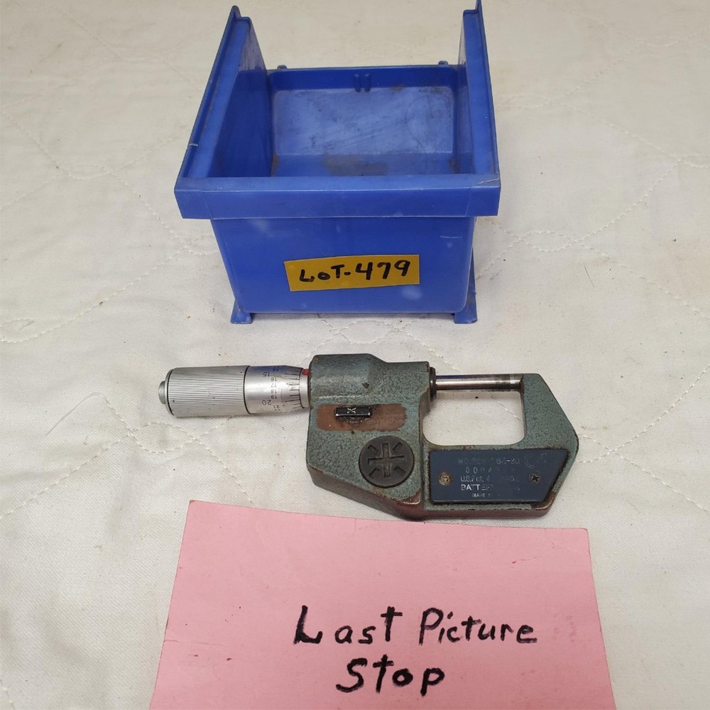 Mitutoyo Digital Outside Micrometer LOT-479